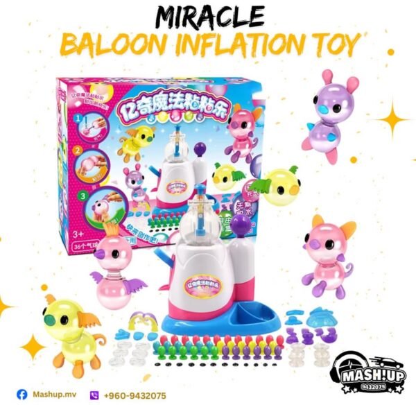 Miracle Balloon Inflation Toy Set