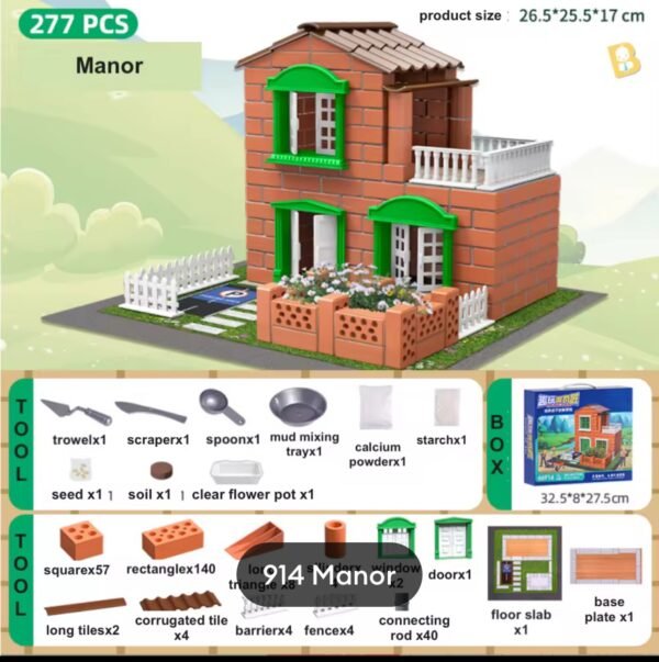 Brick layer build your mini house - Image 8