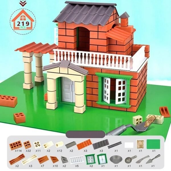 Brick layer build your mini house - Image 3